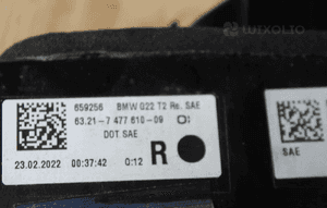 Lampy tylne prawe bmw M4 G22 7477606 usa 2022 12