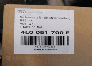 Komplet uchwytu do tabletu RSE Audi 4L0051700E 2