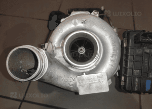 Mercedes OM642 3.0 cdi turbosprężarka turbo turbina nastawnik oryginał bdb 13