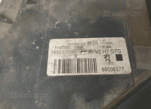 Lampa przednia lewa przód lewo peugeot 807 6