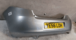 Zderzak tył tylny do toyota yaris ii 2 hb 1E7 srebrny 4