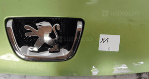 Zderzak przód przedni górna część peugeot 1007 ksh zielony 2