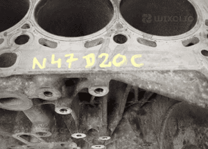 Silnik blok silnika 2.0 d N47D20C 2