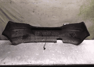 Zderzak tył tylny opel corsa d Z20R czarny hb 4