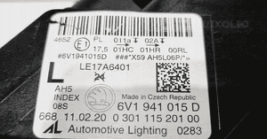 Reflektor lewy prawy lampa skoda fabia iii lift europa 11