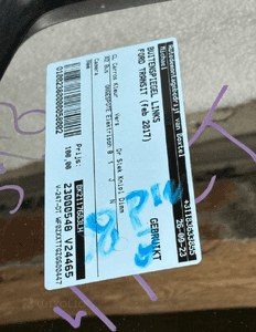 Lusterko lewe ford transit custom lift 8PIN eu fv 9