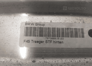 Belka zderzaka tył bmw ii 2 F45 3