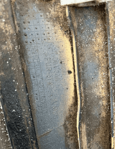 Range rover L322 listwa osłona błotnika lewy przód 4