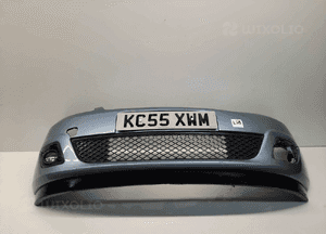 Zderzak przód przedni ford fiesta MK.6 6 vi lift fl J4 błękitny halogeny 1