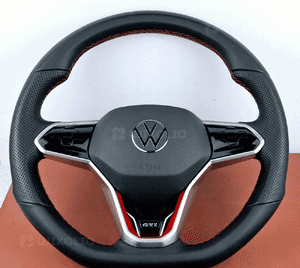VW Golf 8 GTI Kierownica Skóra Podgrzewana 5H0419089JK AirBag 5NA880201E 1