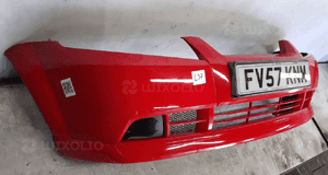 Zderzak przedni przód chevrolet kalos s lift fl czerwony 4