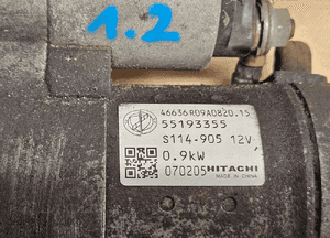 Fiat Grande Punto 1.2 1.4 8V rozrusznik 55193356 51832951 5