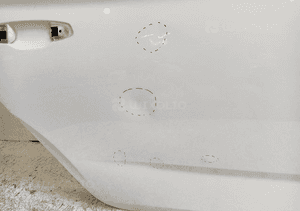 Drzwi prawe tylne prawy tył skoda scala 657 2019- 2