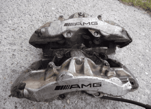 Mercedes W221 S63 zacisk zaciski przód brembo kpl 3