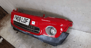 Zderzak przedni przód mini cooper s R55 R56 lift czerwony 3