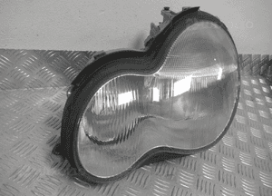 Lampa przednia przód lewa mercedes c-klasa W203 A2038200161 2000-2004 2