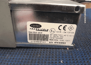 DRUKARKA REJESTRATOR TEMPERATURY CARRIER DATA COLD 250 R 3