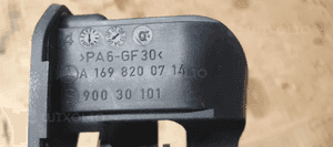 Siłownik klapki wlewu paliwa mocowanie Mercedes W169 A2038201997 A1698200714 5