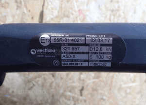 HAK HOLOWNICZY VW TIGUAN 15- 5NA803881E 3