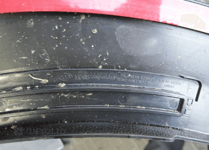 Kia Soul II 2 listwa błotnika prawy przód B2F46-AB2B0 PRAWA PRZEDNIA 3