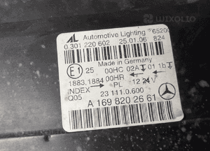 MERCEDES B 245 lampa h7 prawa rhd Anglik 5