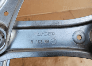 Mechanizm podnośnik szyby prawy przód Mercedes ML W163 4