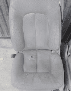 mercedes cl 215 fotel fotele wentylacja grzane jasne szare 6