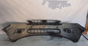 Zderzak przód przedni do ford focus MK2 ii lift fl grill halogeny F3 czarny 5