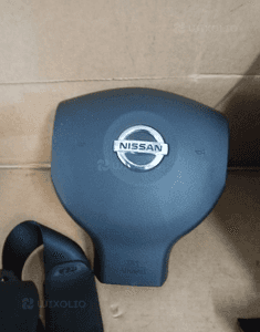 Zaślepka konsoli poduszki pasy AIRBAG zestaw naprawczy Nissan Note E11 3