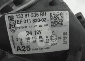 Opel corsa e lampa przednia prawa 6