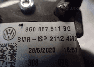 VW PASSAT B8 GOLF VIII LUSTERKO WEWNĘTRZNE 3G0857511BG RADOM 3