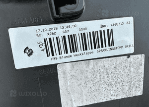 Blenda klapy bagaznika bmw X2 F39 cala ladna wlkp 5