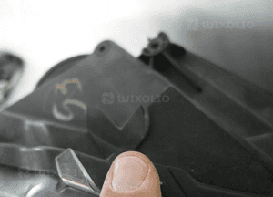 Vw golf vi 6 xenon led skretna lampa przednia prawa 6