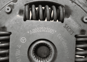 Sprzęgło tarcza docisk SACHS Mercedes A168 1.6 16V A0002522005 A0062509004 4