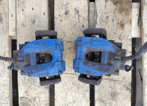 Bmw 7 F01 3.0D N57 tarcza zacisk tył hamulce tylne komplet stan igła 15