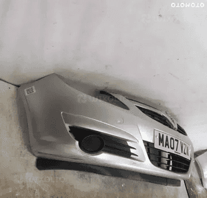 Zderzak przód przedni opel corsa d kod kolor Z157 srebrny 5