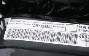 Silnik ddy ddya skoda volkswagen seat audi 1.6 tdi  turbo 87 tys km 9