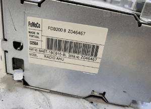 RADIO CD RADIOODTWARZACZ Ford Fiesta Mk7 VII 08- 8A6T18C815BL 2