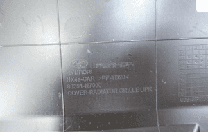 Hyundai tucson iv 2020- osłona pas przedni 86391-N7000 6