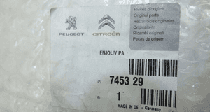 Peugeot rcz 2010- listwa chrom zderzak przód 745329 6