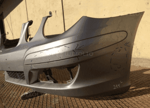 MERCEDES E 211 LIFT zderzak przód kratka halogen 5