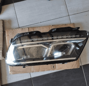 lampa przód lewa tiguan 2 led kratki zderzaka 5nb941035d 1