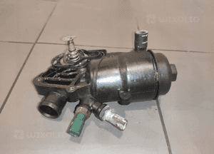 Audi 3.0TDI A7 4G8 A6 C7 podstawa obudowa filtra oleju kpl oryginał bdb 7