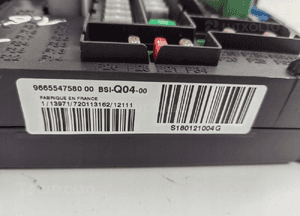 MODUŁ SKRZYNKA BSI PEUGEOT 508 EUROPA 9665547580 BSI Q04-00 1