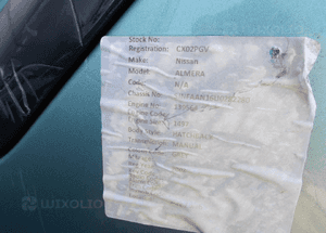 NISSAN ALMERA N16 ZDERZAK TYŁ TYLNY BY4G 5