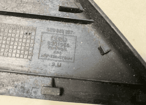 Audi A4 B6 B7 osłona zaślepka fotela lewego kierowcy czarna 8E0882327 4
