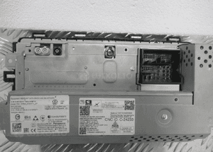 PANEL WYŚWIETLACZ RADIO NAWIGACJA EKRAN VW GOLF VIII 8 VW CADDY IV 4 8