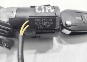 STACYJKA KLUCZYK PILOT CITROEN C5 III X7 9663123380 2012-2017 LIFT 6