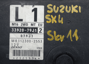 KOMPUTER STEROWNIK SILNIKA SUZUKI SX4 33920-79J12 2