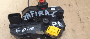 Zamek prawy przód przedni prawy 6 PIN Opel Zafira C UK 3023880 8